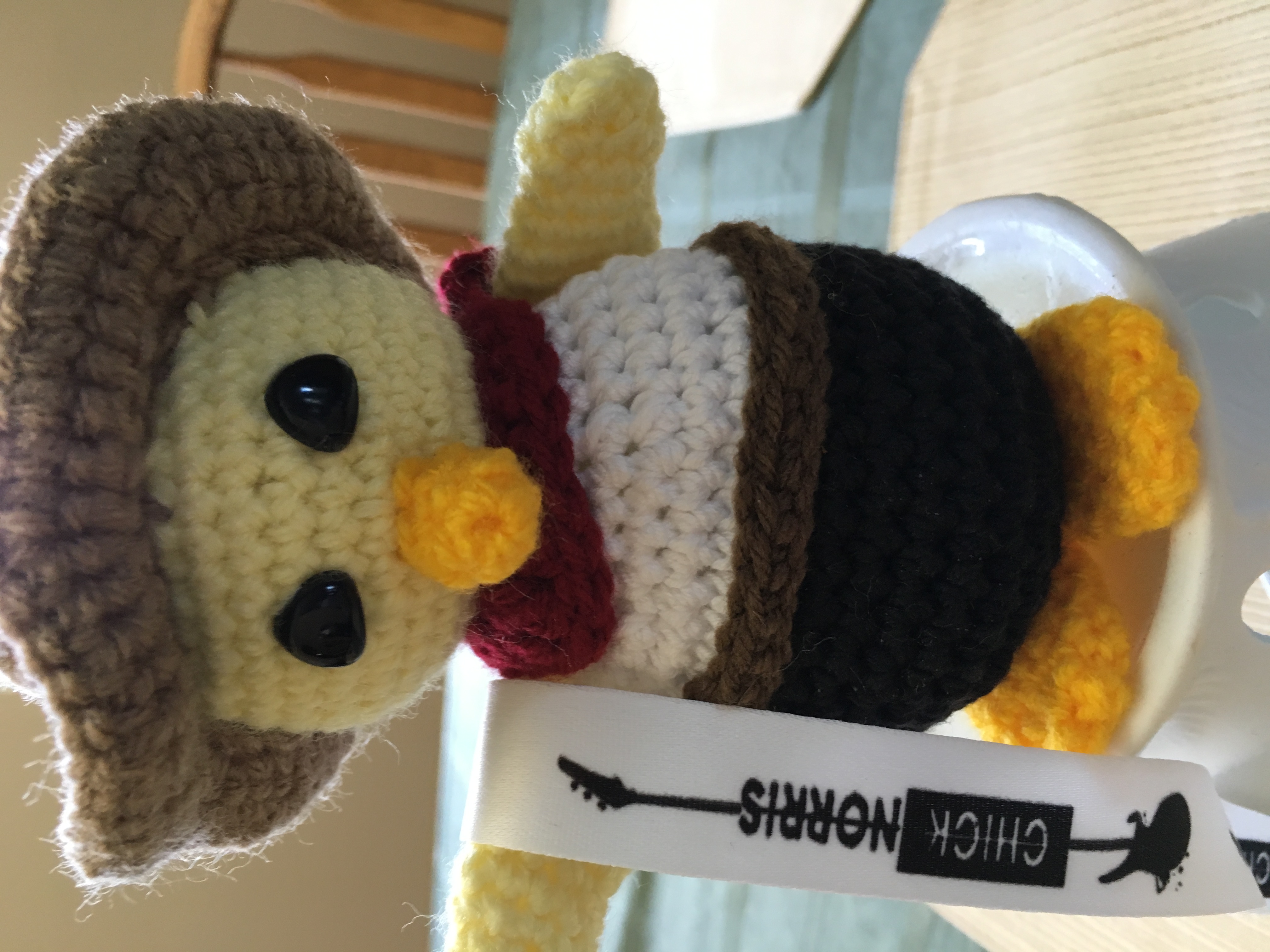Chick Norris amigurumi crochet pattern PDF